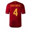 AS Roma Bryan Cristante #4 Hemmatröja 2022-23 Korta ärmar